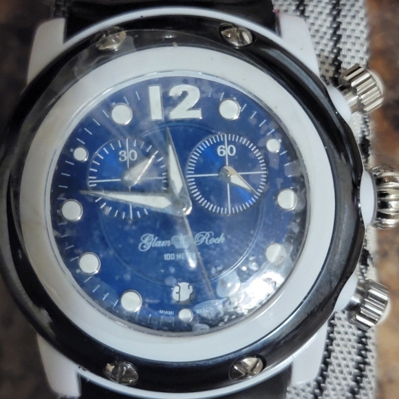 Men's Blue‎ Chronograph Watch - Picture 1 of 5